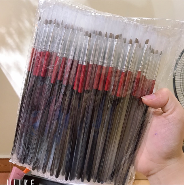 Cọ Kẻ Mắt EYELINER Brush Korea, Kẻ Viền mắt Siêu Sắc Nét