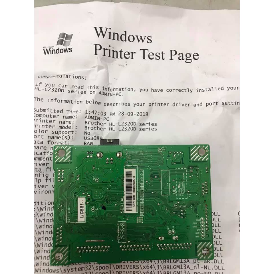 Main formatter Brother HL 2321d