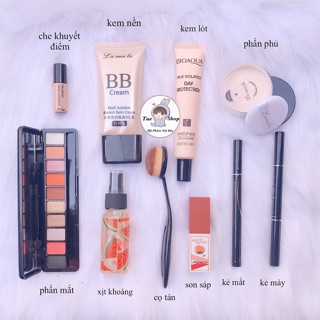 SET MAKEUP 10 MÓN CƠ BẢN CẦN THIẾT 🍒
