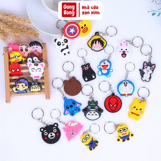 Móc chìa khoá anime cute hoạt hình giá rẻ nhiều mẫu đa dạng dễ thương