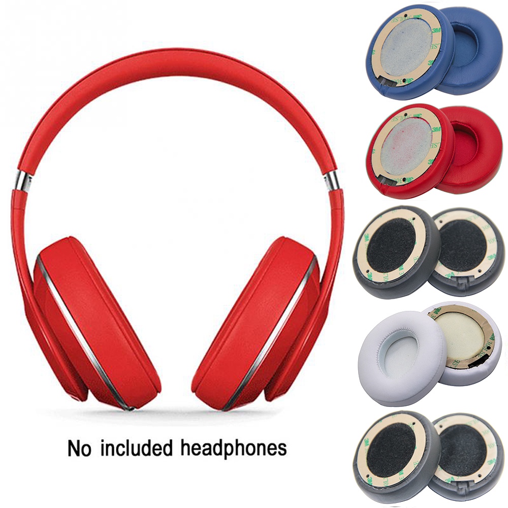Bộ 2 miếng đệm tai nghe mềm mại cho tai nghe không dây Beats Solo 2 3