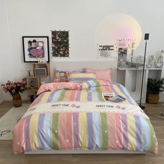 Set Chăn Ga cotton poly kèm Chăn