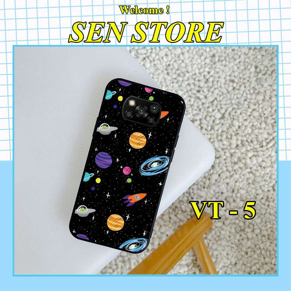 Ốp điện thoại Xiaomi Poco X3/ Poco M3 - Redmi Note 9/ Note 9s/ Note 9 pro in hình vũ trụ cực đẹp