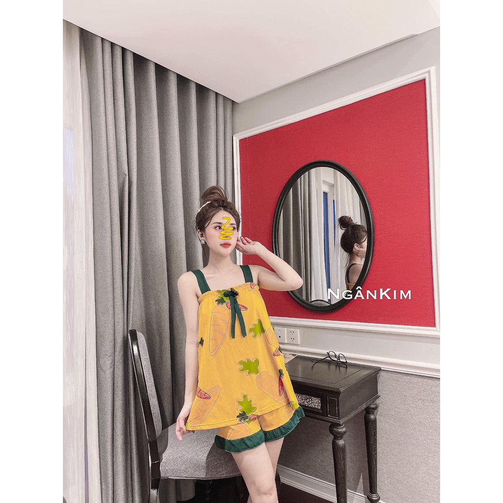 [Mã FAMAYWA giảm 10K đơn 50K] Bộ Ngủ 2 Dây Hoa Quả Siêu Dễ Thương | BigBuy360 - bigbuy360.vn