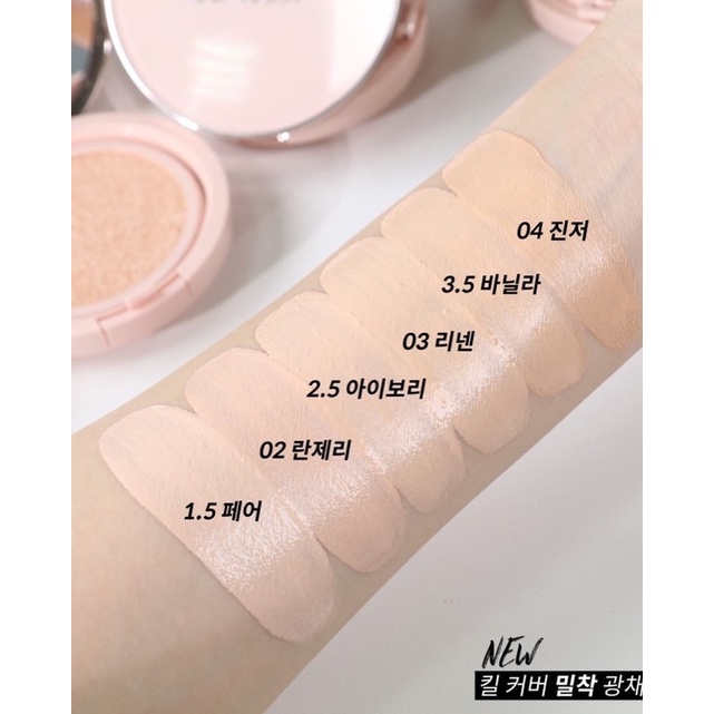 Set Phấn Nước Clio Kill Cover Glow Fitting Cushion