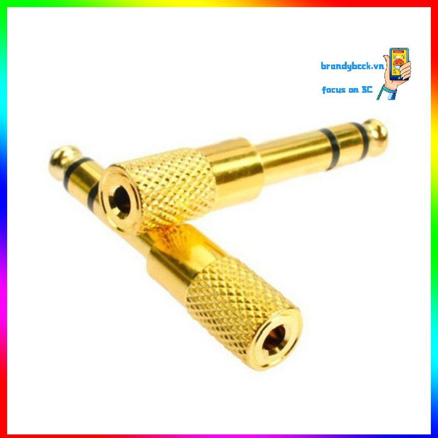 Đầu Chuyển Đổi Từ Giác Cắm 3.5mm Sang 6.35mm