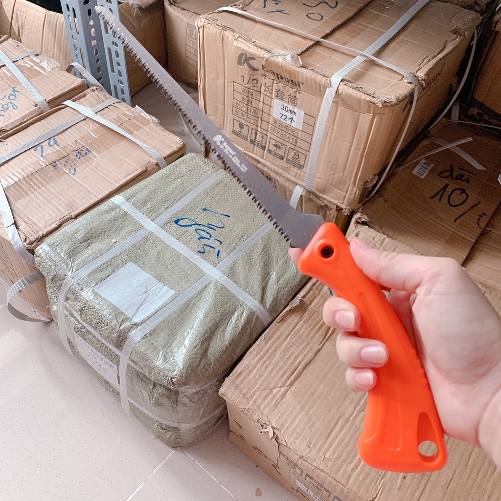 CƯA CẦM TAY DẠNG THẲNG MINI KAPUSI  210MM_LƯỠI TRẮNG