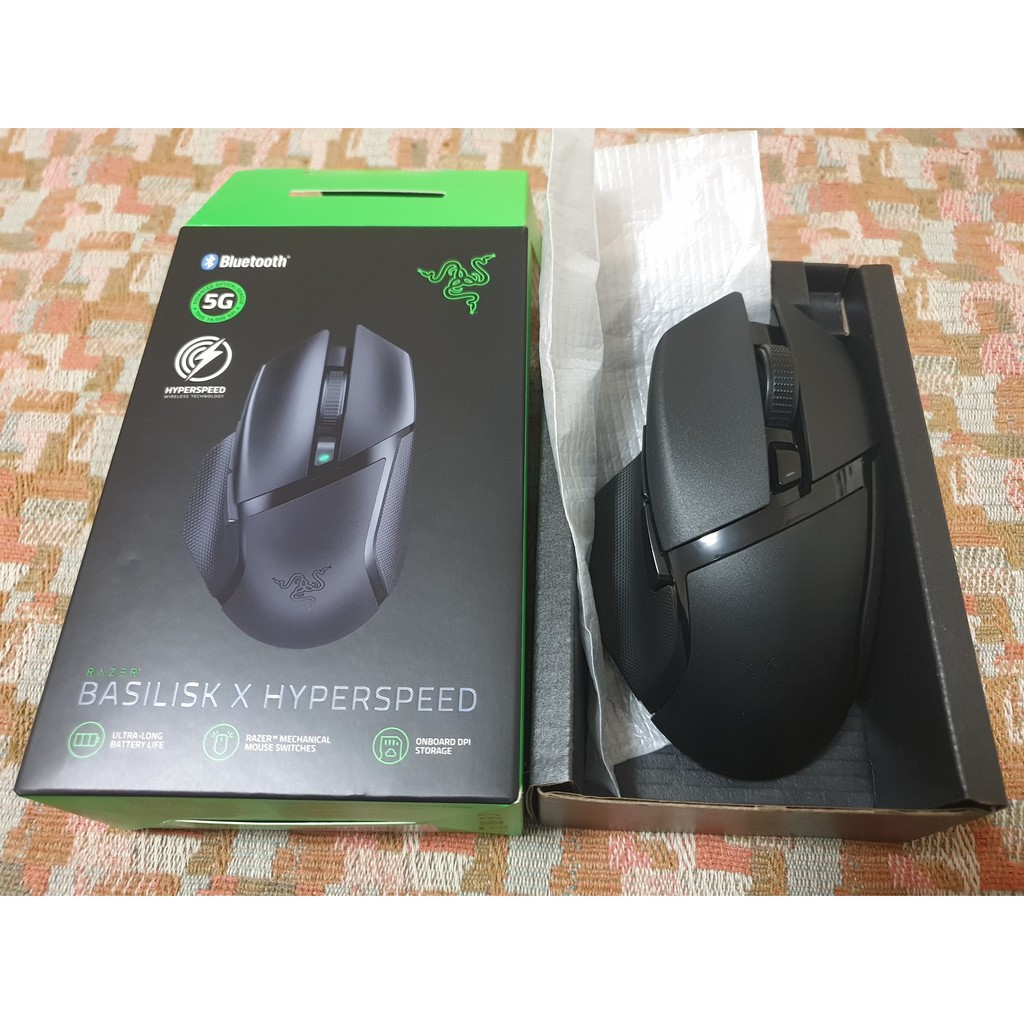 [ GIÁ SỐC ] - [ HOT ] - [ RẺ VÔ ĐỊCH ] Chuột Razer BASILISK X Hyperspeed - Chính Hãng Việt Nam - Mới 100%