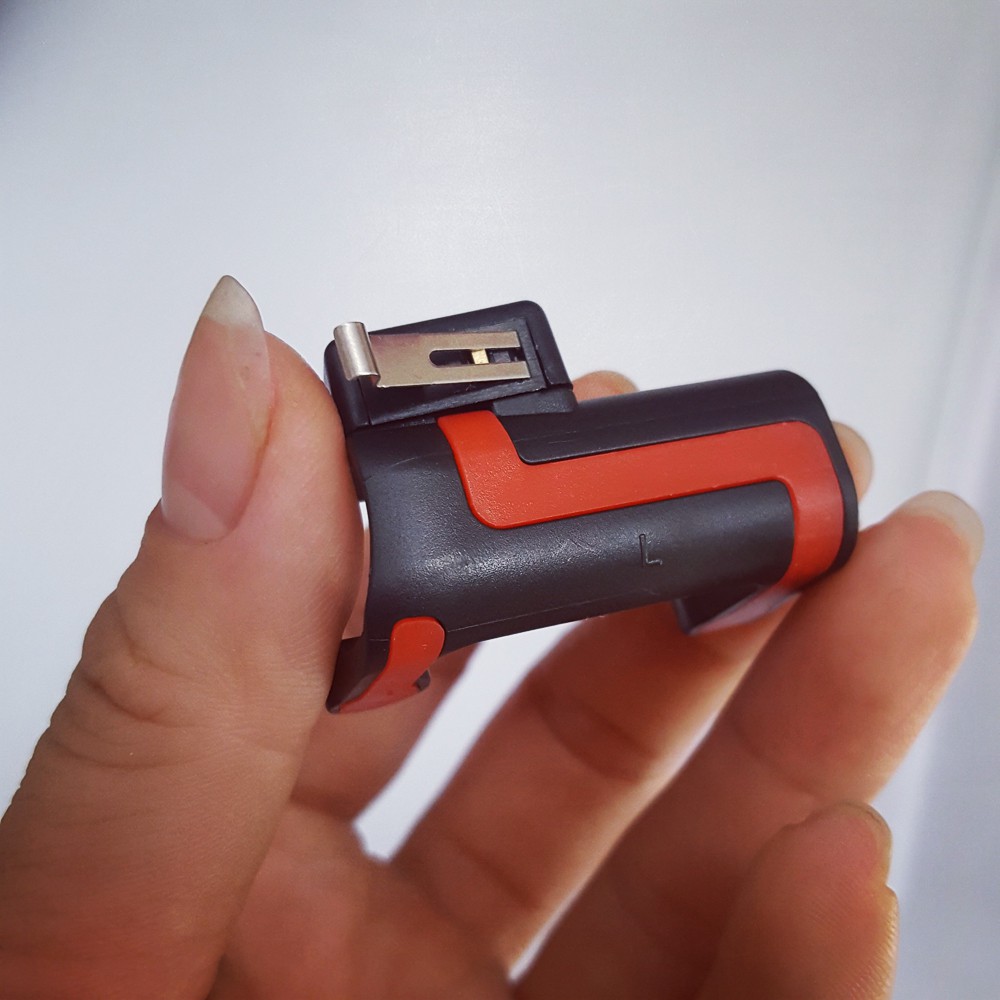 Bộ 2 nút chơi game bắn súng PUBG ROS dòng cải tiến MX vân đỏ trên điện thoại Ipad hỗ trợ chơi PUBG mobile Chammart | BigBuy360 - bigbuy360.vn