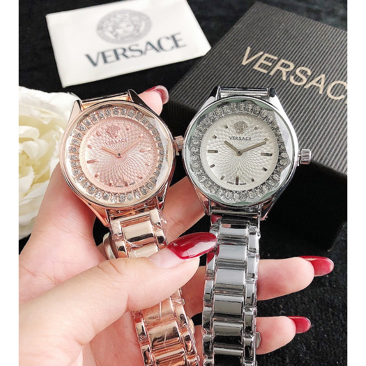 Đồng Hồ Thời Trang Đính Kim Cương Gypsophila Sang Trọng Cho Nữ