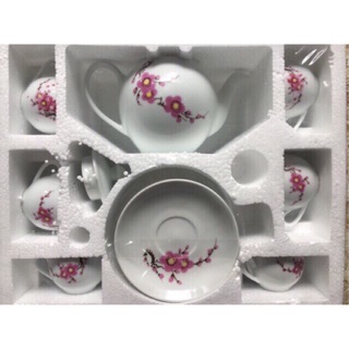 Bộ ấm chén sứ bát tràng