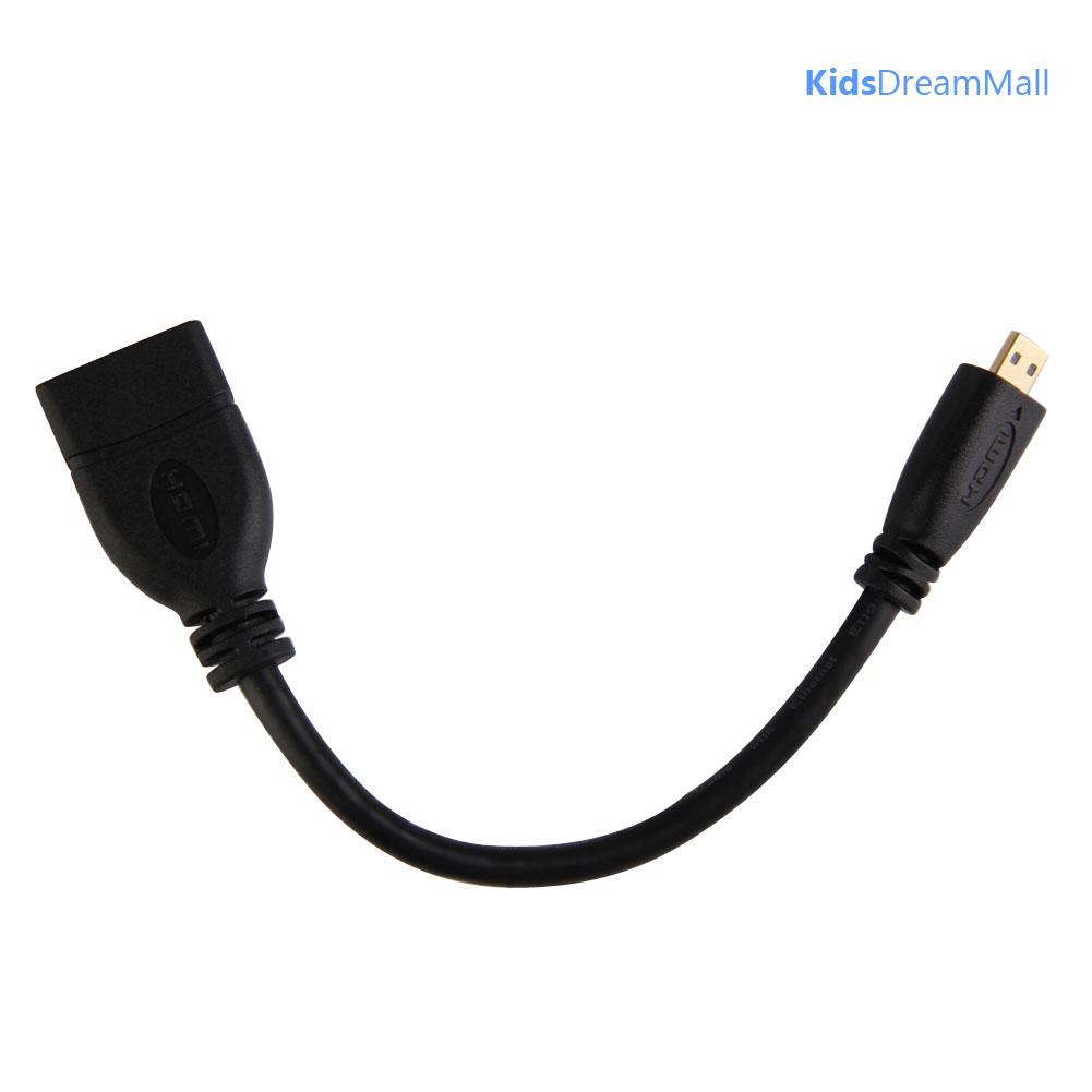 Đầu Chuyển Đổi Micro Hdmi Đực D Sang Hdmi Cái 1080p