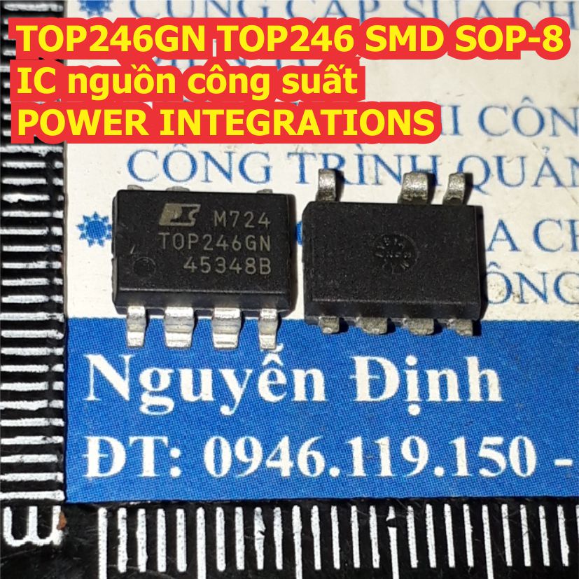 2 con TOP246GN TOP246 SMD SOP-8 IC công suất INTEGRATIONS kde8192
