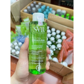 Toner cho da dầu mụn, nhạy cảm svr sebiaclear micro peel 150ml