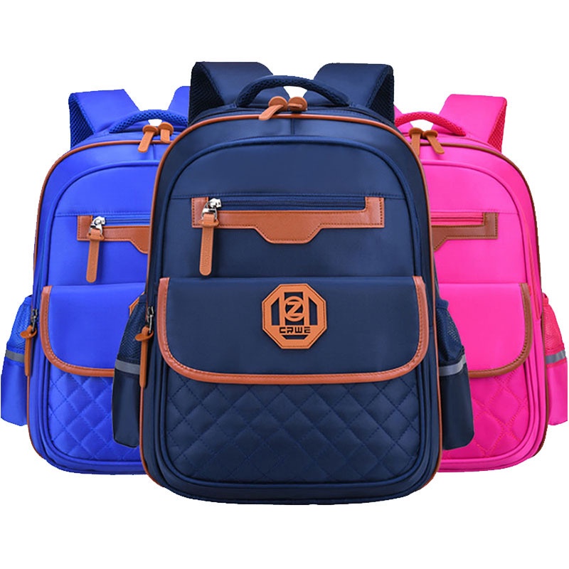 i cấp 1 và cấp 2 chống thấm nước, chống gù lưng, có phản quang khi đi tối 3 trong 1, Balo đựng sách vở đi học cho bé tra