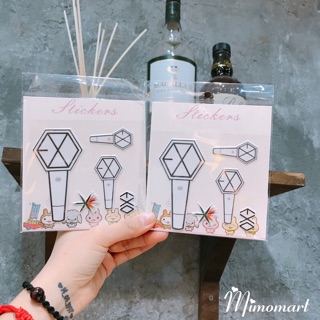 Sticker kpop (nổi) dán trang trí sổ, vở