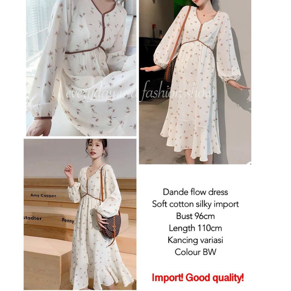 Giá thấp... Đầm Maxi Nữ Nhập Khẩu Đầm Chiffon Kiểu Hàn Quốc Phong Cách Thời Trang Hàn Quốc