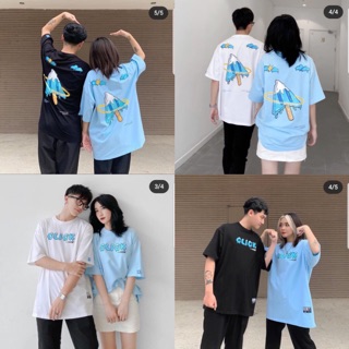 Áo Thun tay lỡ Click Unisex - áo phông đẹp-