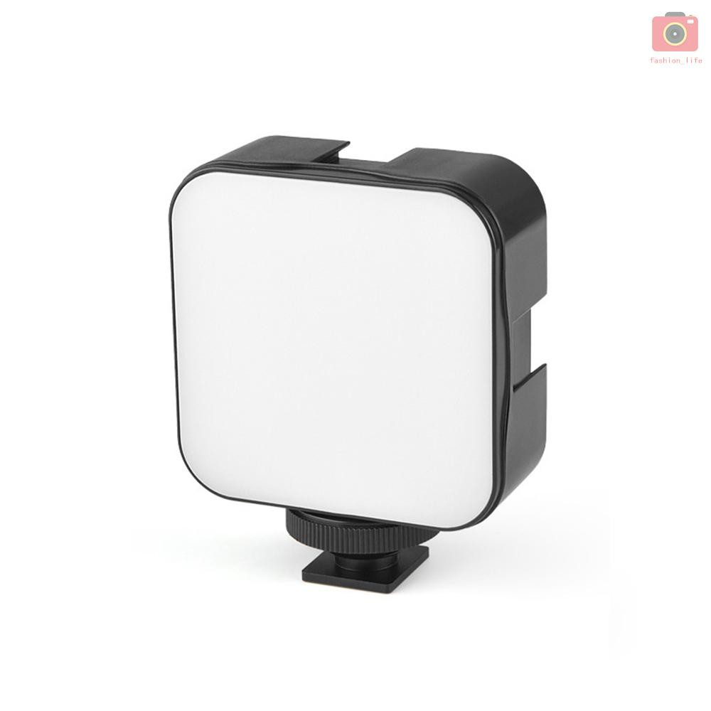 Set 2 đèn led mini trợ sáng chụp ảnh 6500K cho máy ảnh DSLR