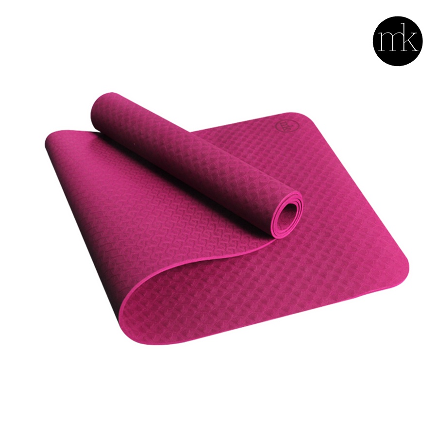 Thảm yoga MIKIE MAT Dòng 1 màu Love Mat Dày 6mm