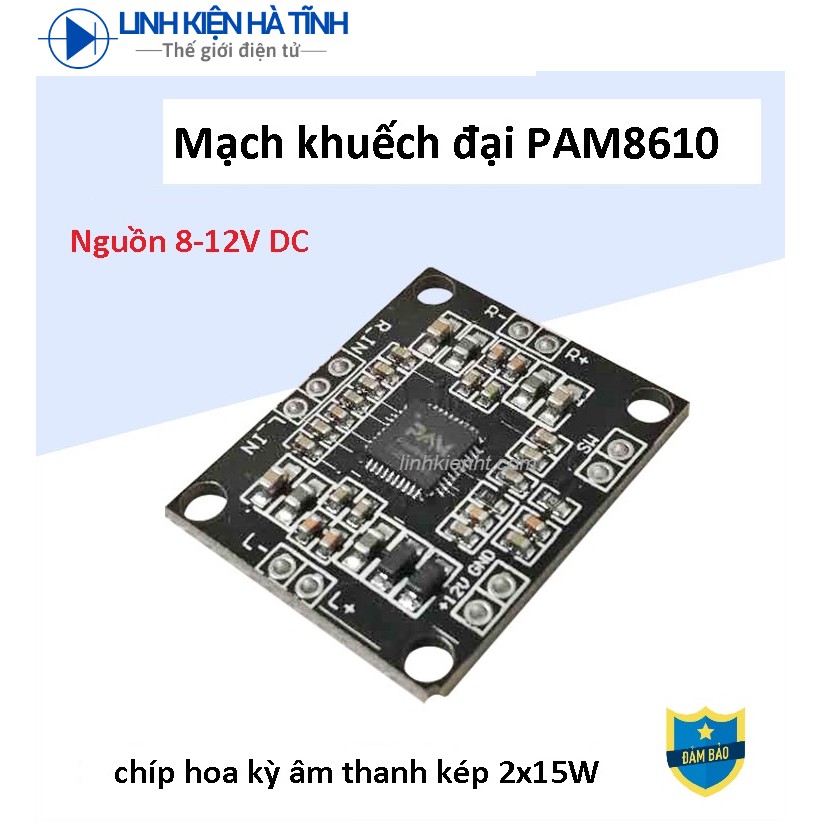 PAM8610 8610 Mạch giải mã âm thanh công suất 2 x 15W