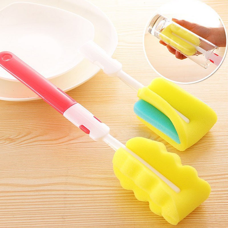 Bộ 2 bàn chái rửa chai lọ làm bằng mút