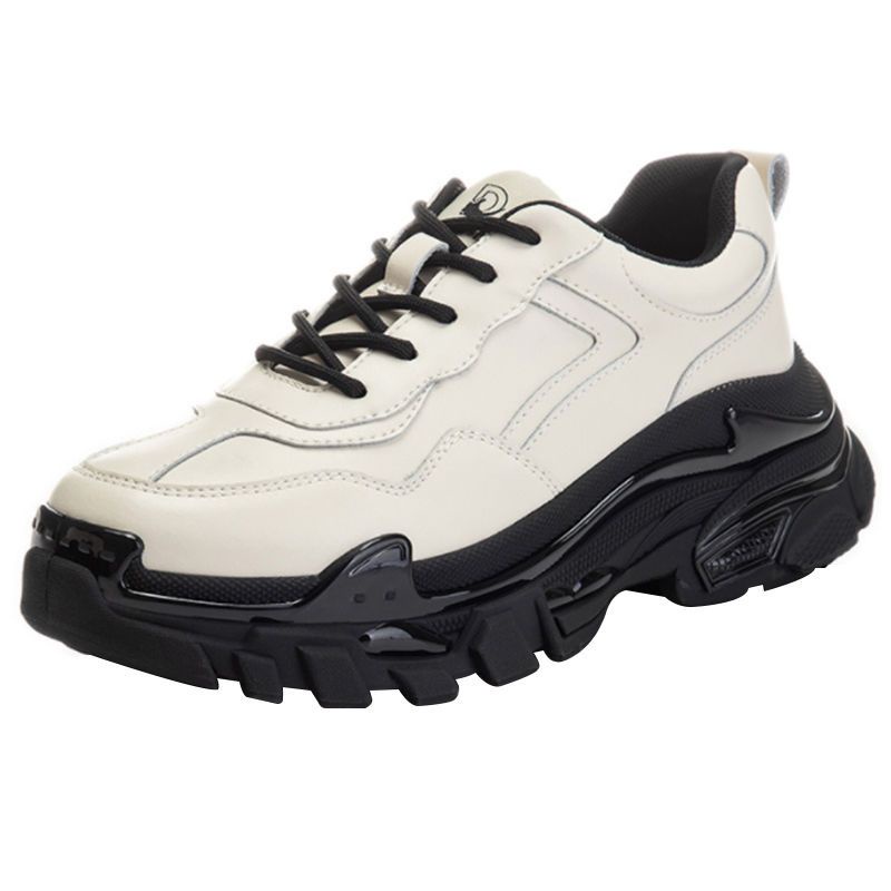 Giày Thể Thao Đế Dày Màu Sắc Tương Phản Phong Cách Retro Hợp Thời Trang Mùa Xuân Cho Nữ