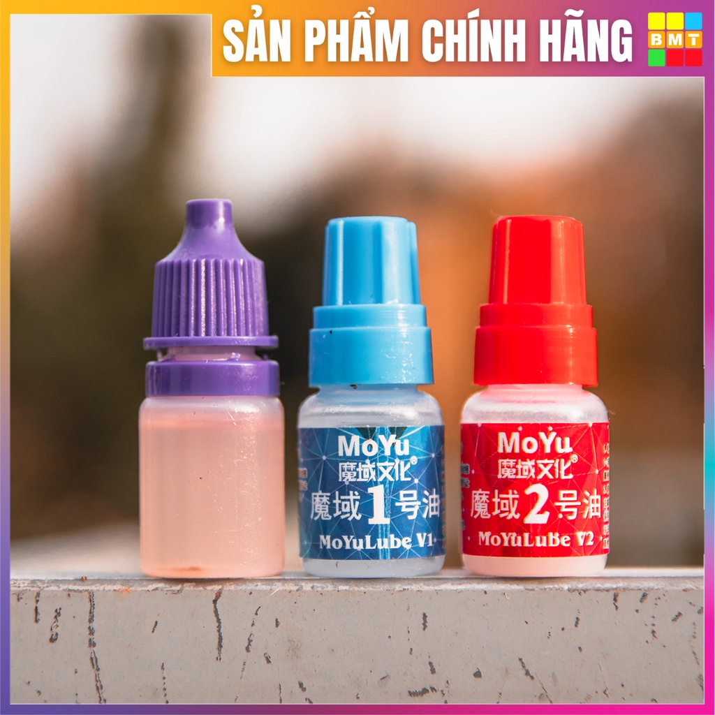 [Mã LIFE0503TOYS giảm 10% đơn 0Đ] Dầu bôi trơn Rubik MoYu Lube V1/V2/v3 5ml - Phụ kiện rubik, RUBIK BMT