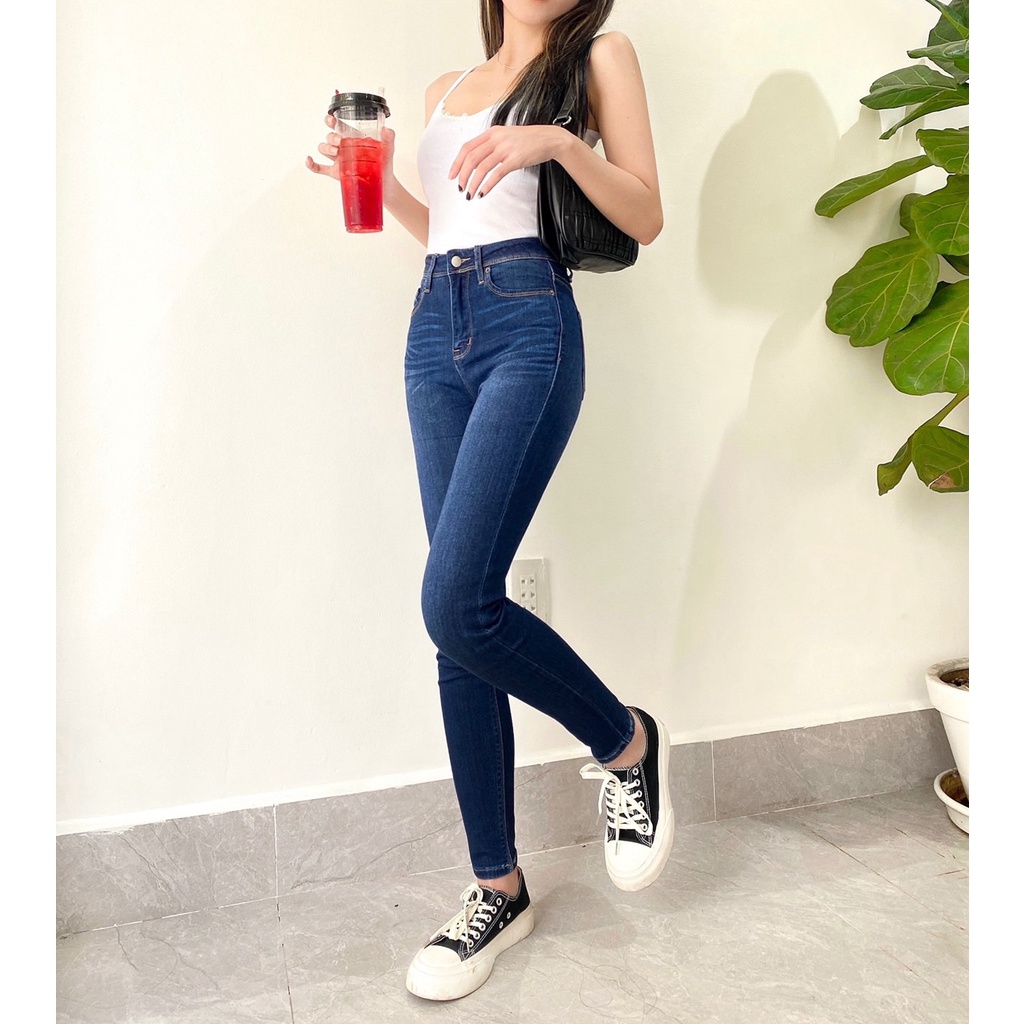 Quần Lightblue / darkblue tall skinny jeans 20decemberjeans mã 1106 | BigBuy360 - bigbuy360.vn