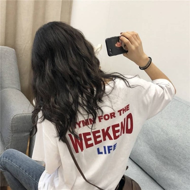 Áo Thun Cộc Tay Thời Trang Unisex