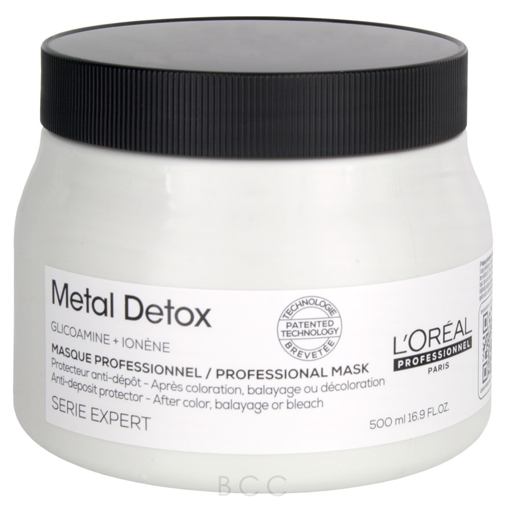 HẤP DẦU L'OREAL METAL DETOX THẢI ĐỘC CHO TÓC DÀY 500ML