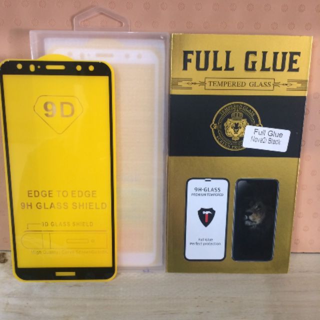 Kính cường lực 9D huawei nova 2i full màn hình kèm phụ kiện dán tại nhà