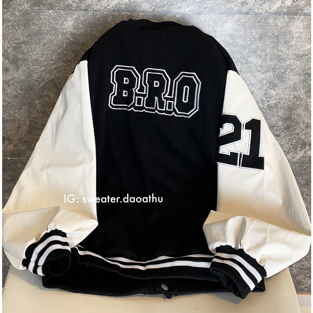 [ ẢNH THẬT ] ÁO KHOÁC BOMBER B - BAD REVOLUTION UNISEX FORM RỘNG NAM/NỮ (ẢNH THẬT SHOP CHỤP) | BigBuy360 - bigbuy360.vn