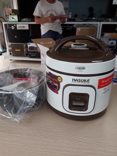 Nồi cơm điện Hasuka 1,2l  HSK 858 và HSK 868
