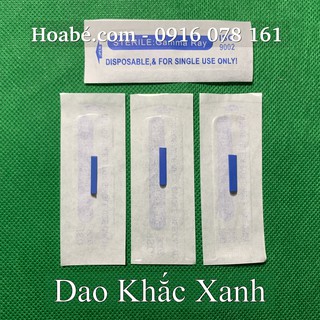 dao khắc xanh tròn xéo 12 14 16 18 kim