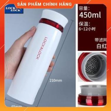 ♥️ [FreeShip] [CHÍNH HÃNG] Bình Giữ Nhiệt Lock&Lock Feather Light Ring Tumbler LHC4131 (450ml)