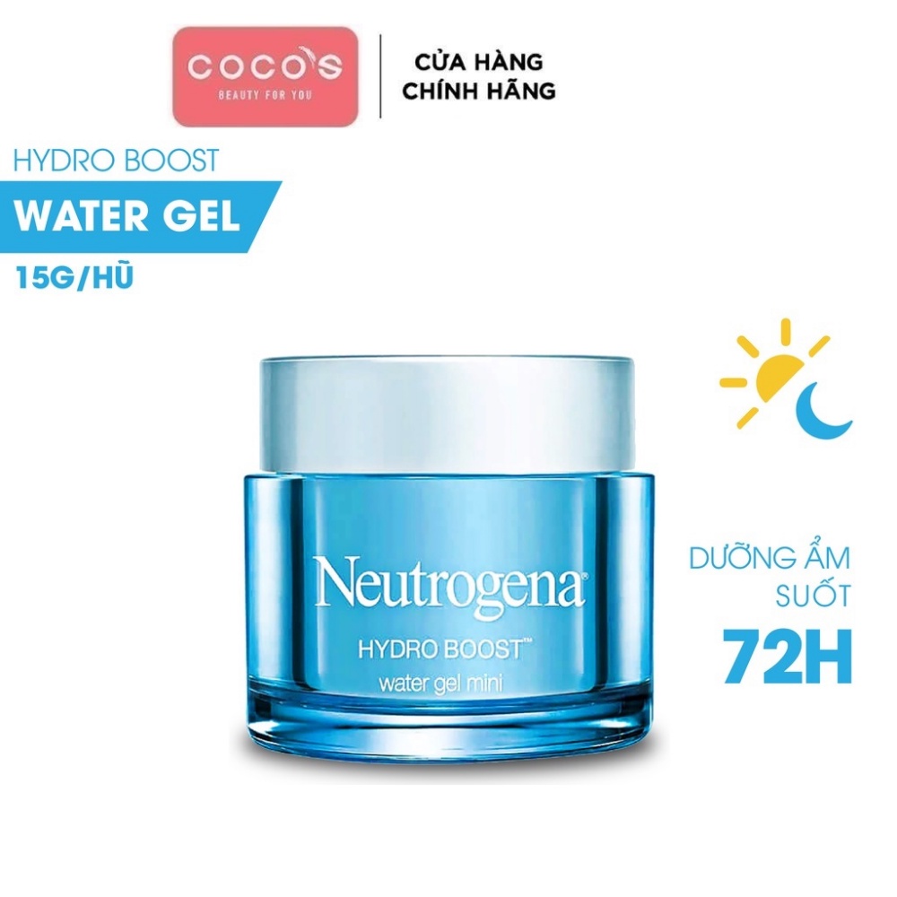 [TRIAL SIZE] Kem Dưỡng Ẩm Cấp Nước Cho Da Dầu Neutrogena Hydro Boost Water Gel Mini 15g