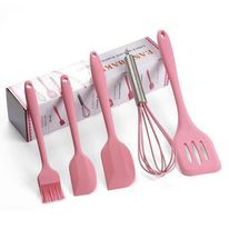 Bộ Dụng Cụ Làm Bánh Silicone, Set 5 dụng cụ làm bánh silicon siêu hot [Bảo Vệ Sức Khỏe - Bảo Vệ Môi Trường]