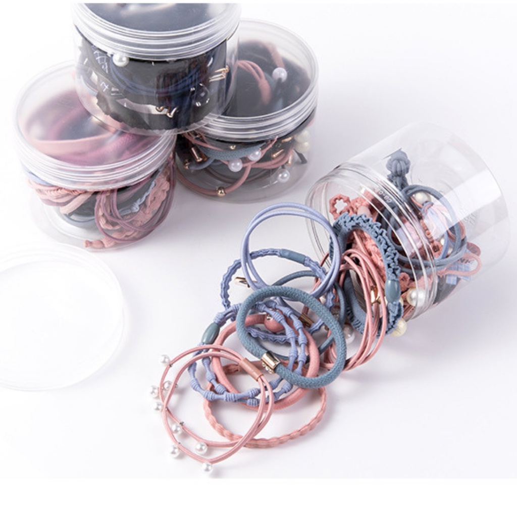 Dây chun buộc tóc phong cách Hàn quốc siêu dễ thương cho phái đẹp