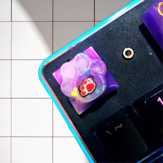 [ ORDER ] RESIN KEYCAP HÌNH CHÂN MÈO