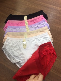 Combo 10 quần lót cotton viền ren siêu đẹp hàng loại 1