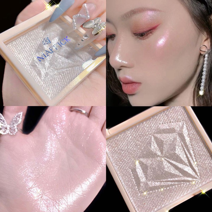 Phấn má hồng bắt sáng MAFFICK Diamond Highlight Powder 4g