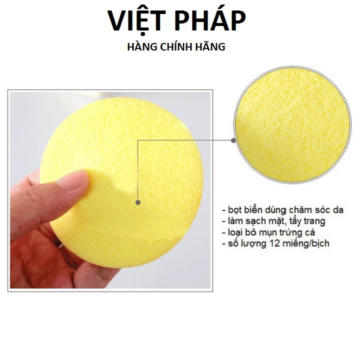 Bông Mút Bọt Biển Chivey Chính Hãng Rửa Mặt | BigBuy360 - bigbuy360.vn