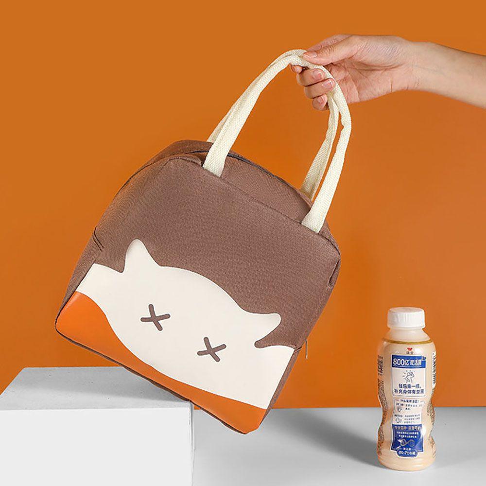 Túi Đựng Thức Ăn Trưa Giữ Nhiệt Chống Thấm Nước Di Động Tiện Dụng Cho Người Lớn Và Trẻ Em