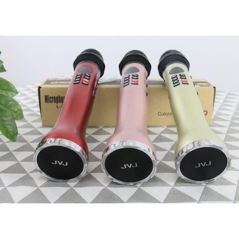 [Giá Rẻ] Micro không dây karaoke L-598 Bluetooth - Hỗ trợ ghi âm- chống rè hát trên ô tô- BH 6 THÁNG