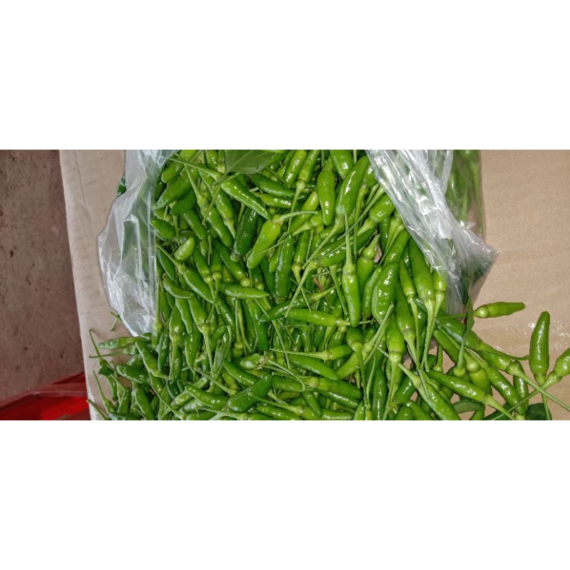 ớt hiểm ớt xiêm xanh 300g