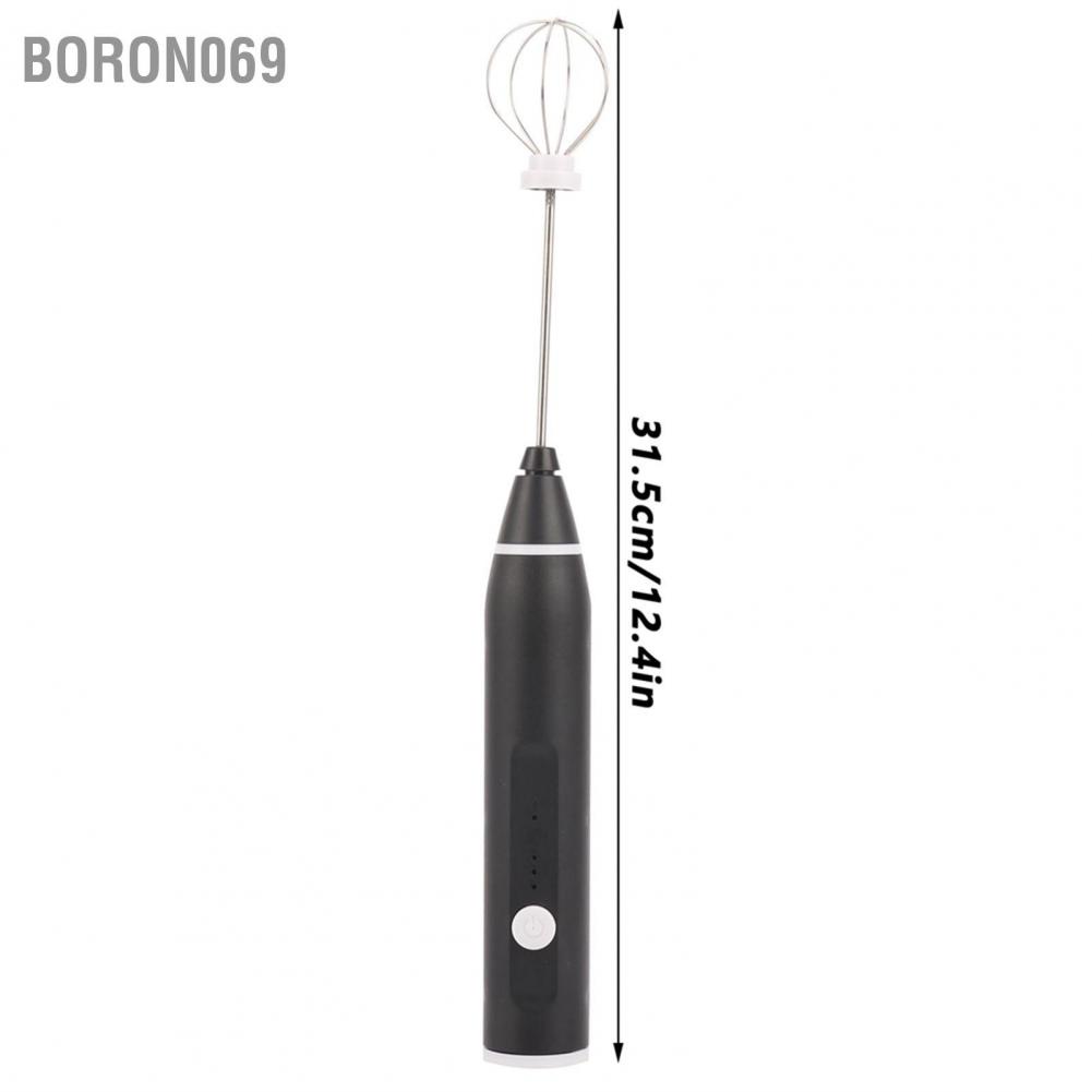 Máy tạo bọt sữa bằng điện USB Máy tạo bọt cà phê Máy trộn Mini Hand ‑ Held Egg Beater Boron069