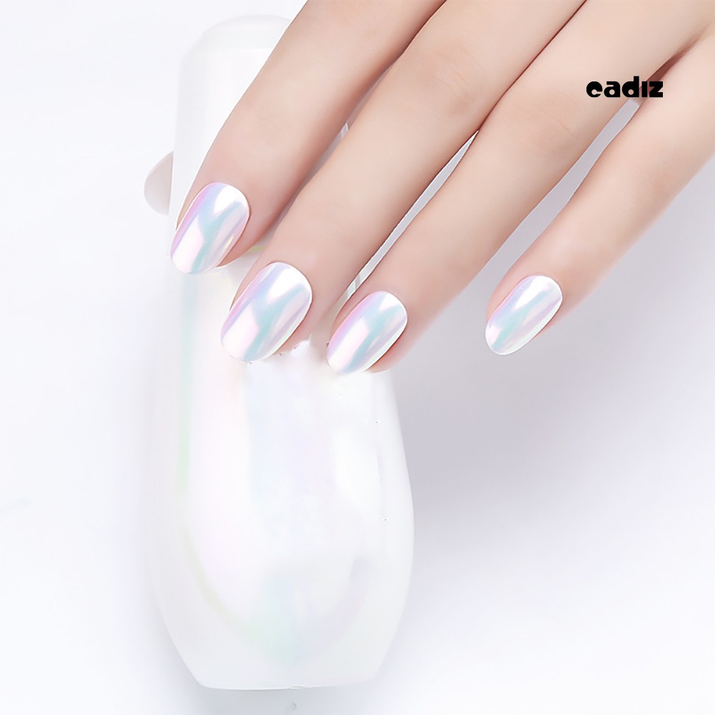 [Hàng mới về] Bột Tráng Gương Đắp Móng Tay 3g Kèm Cọ Mini