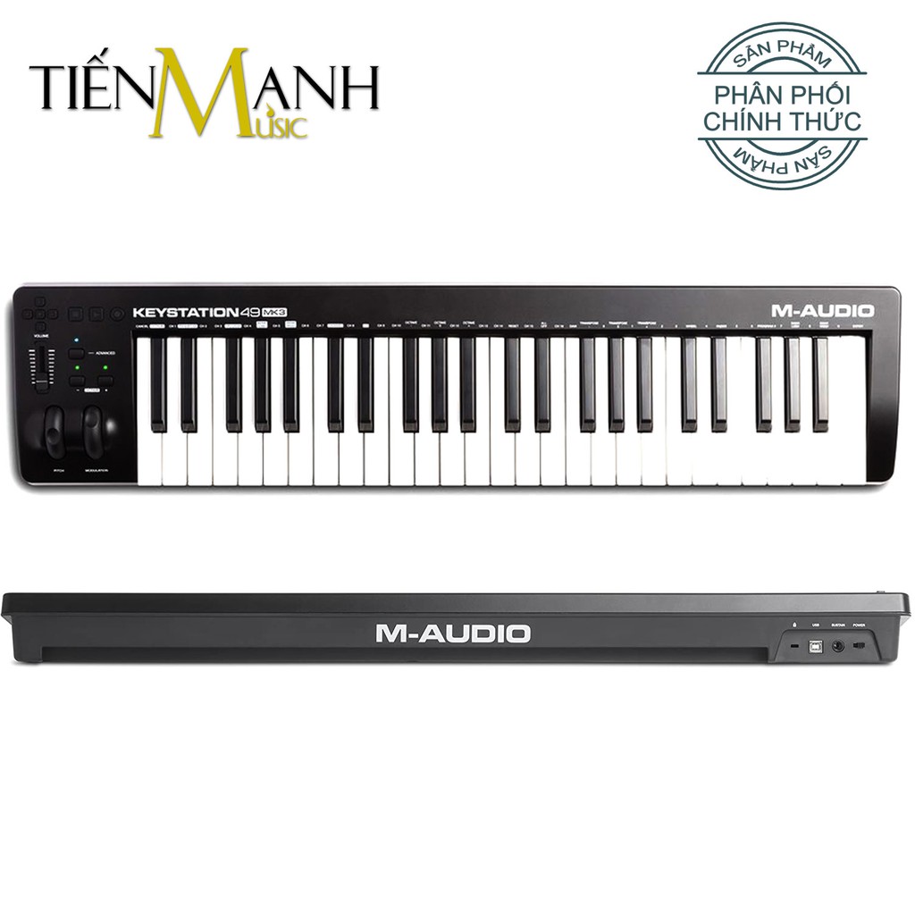 Đàn M-Audio Keystation 49 Phím MK3 MIDI Keyboard Controller MKIII MAudio