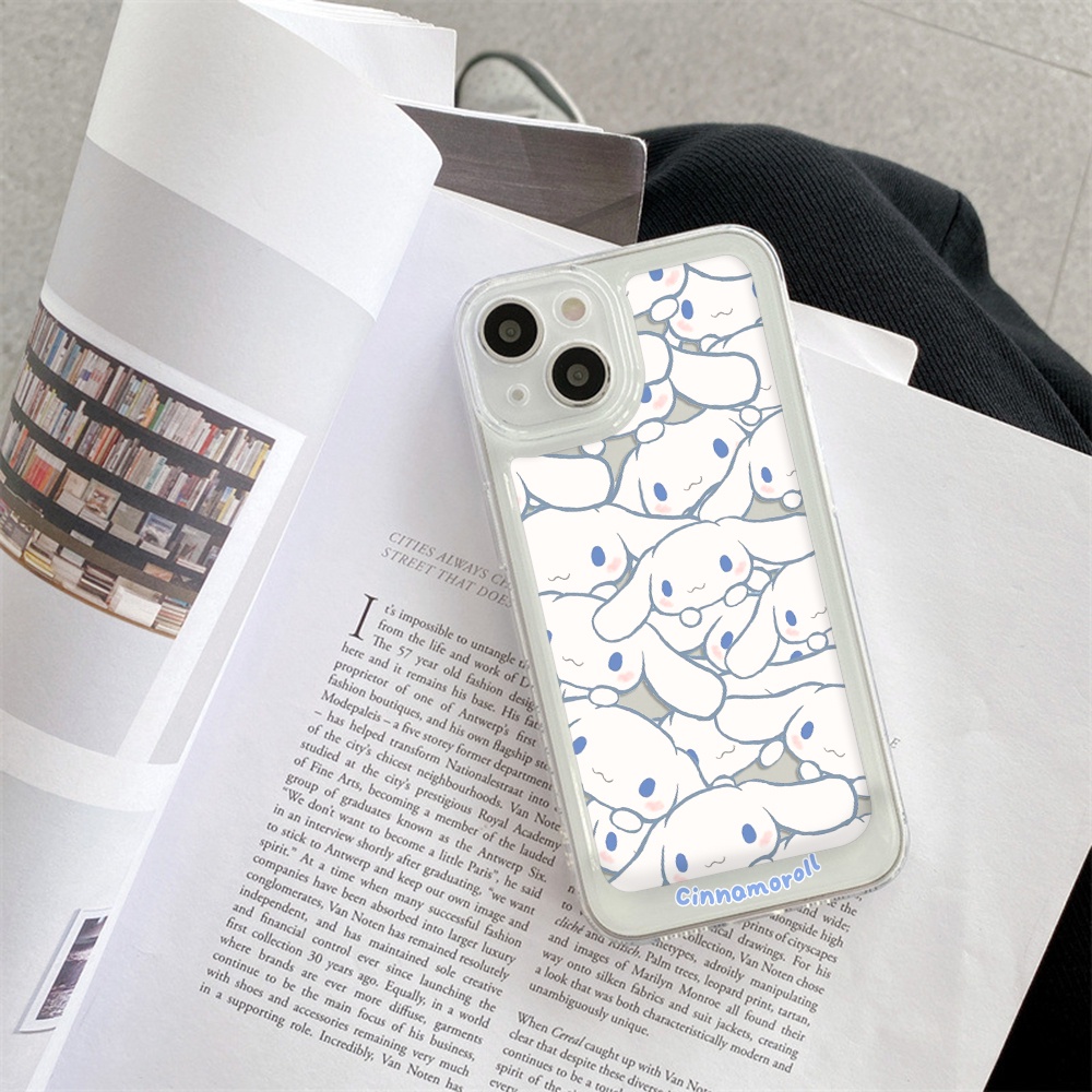 Ốp Điện Thoại Trong Suốt In Hình Cinnamoroll / Không Gian Cho iPhone 13 12 11 X XS Pro Max XR 7 8 Plus